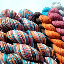 Load image into Gallery viewer, 'Cocaine Blues' Self Striping Sock Set