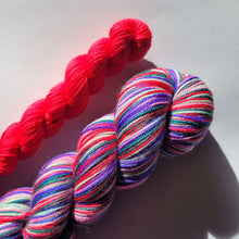 Load image into Gallery viewer, 'Happy Clown' Self Striping Sock Set
