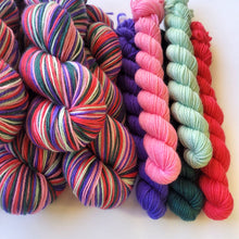 Load image into Gallery viewer, 'Happy Clown' Self Striping Sock Set
