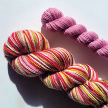 Load image into Gallery viewer, 'Berry Retro' Self Striping Sock Set
